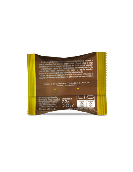 50 CAPSULE COMPATIBILE LAVAZZA A MODO MIO MISCELA ORO - BORBONE