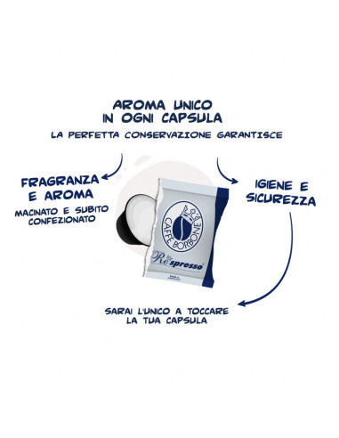 100 Capsule comp.Nespresso - Borbone -...