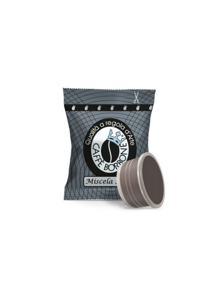 50 CAPSULE COMPATIBILI ESPRESSO POINT MISCELA NERA - BORBONE