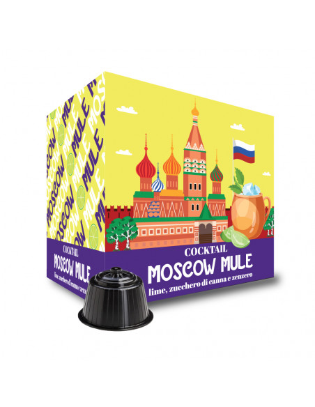 80 CAPSULE COMPATIBILI DOLCE GUSTO - MOSCOW MULE - ESTRAZIONE A FREDDO