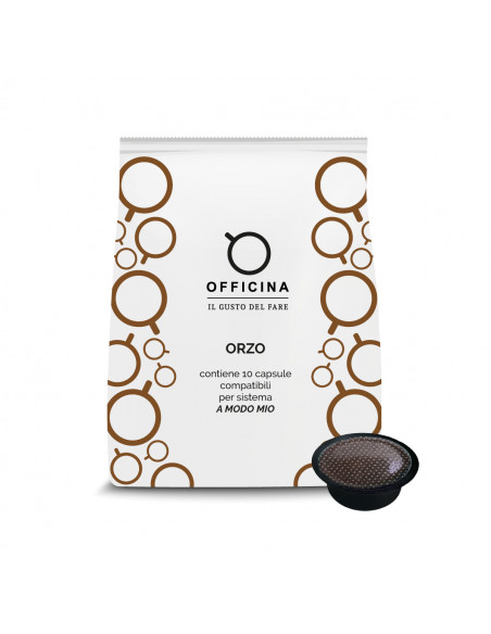 100 CAPSULE COMPATIBILI LAVAZZA A MODO MIO - ORZO - NEUTRO