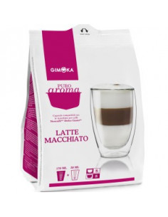 EXPIRY 8/22 Dolcegusto - Gimoka - LatteMacchiato cf 64 cps