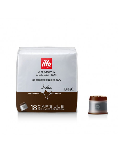 ILLY INDIA - Single Origin - 6x18cps