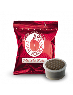 100 capsule compatibili Espresso Point - miscela ROSSA -...