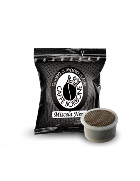 100 capsules compatible Espresso Point - Blend NERA - Borbone