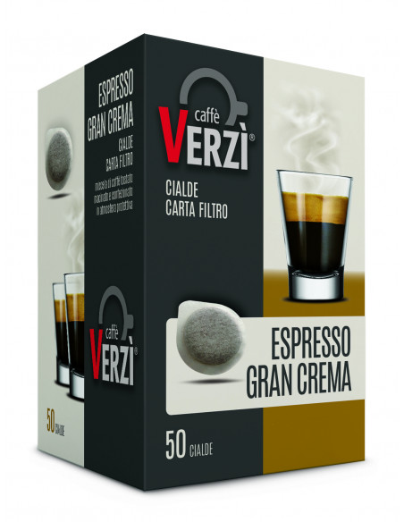 50 Ciade Carta ese 44 mm - Espresso Gran Crema - Verzì