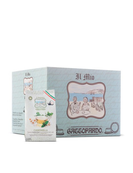 128 Capsules Chamomile compatible A Modo Mio - Toda Gattopardo
