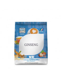 128 GINSENG capsules Compatible System Kimbo Illy One...
