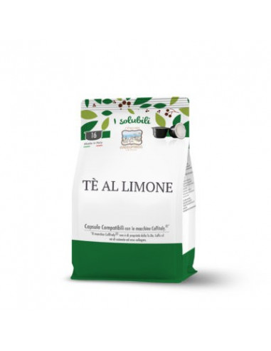 96 CAPSULES LEMON TEA COMPATIBLE SYSTEM Caffitaly - Toda Gattopardo