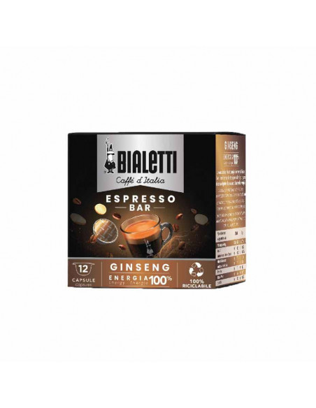 96 Capsules Gusto Ginseng - Bialetti