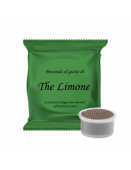 50 CAPSULES COMPATIBLE LAVAZZA POINT LEMON TEA - NEUTER