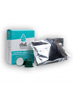 10 Capsules compatible Nespresso CBD Thera Herbal Tea...