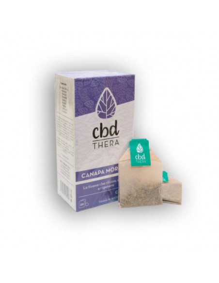 6 cf of 20 infusion sachets CBD Thera Herbal TeaMorfeo