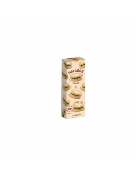Astuccio con 3 Macarons al Gusto Cacao