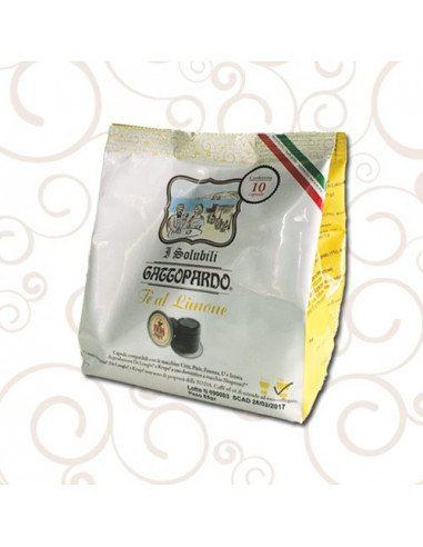 80 capsules Lemon Tea compatible Nespresso - Toda Gattopardo