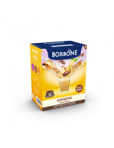 96 capsules compatible Lavazza Modo Mio - Borbone - Ginseng flavour