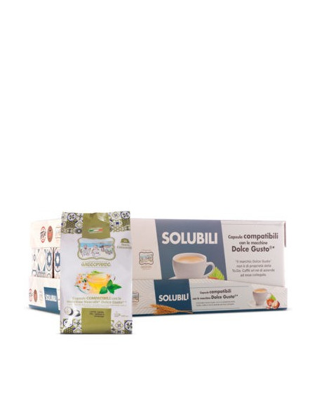 128 Capsules CHAMOMILE compatible Dolce Gusto - TODA