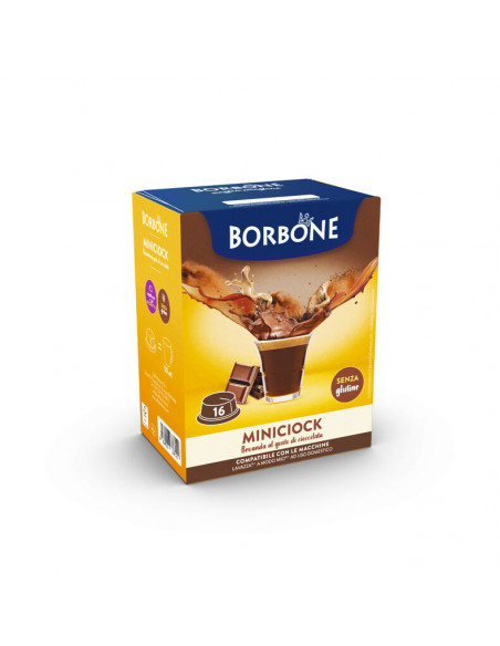 96 capsules compatible Lavazza Modo Mio - Borbone - Miniciok flavour