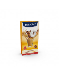 60 capsules compatible Nespresso - Borbone - Cortado taste