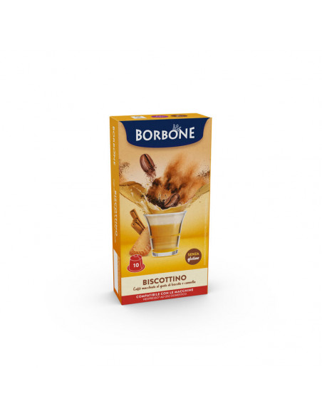 60 capsules compatible Nespresso - Borbone - Biscuit flavour