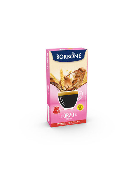 60 capsule compatibili Nespresso - Borbone - Gusto Orzo
