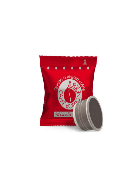 50 CAPSULE COMPATIBILI ESPRESSO POINT MISCELA ROSSA - BORBONE