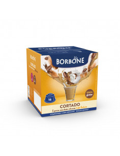 64 capsules compatible Dolce Gusto - Borbone - Cortado Taste