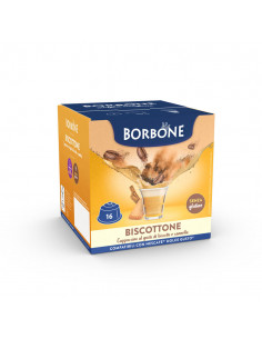 64 capsules compatible Dolce Gusto - Borbone - Biscuit...
