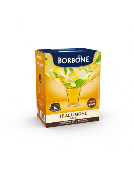 96 capsules compatible Lavazza Modo Mio - Borbone - Lemone Tea Taste