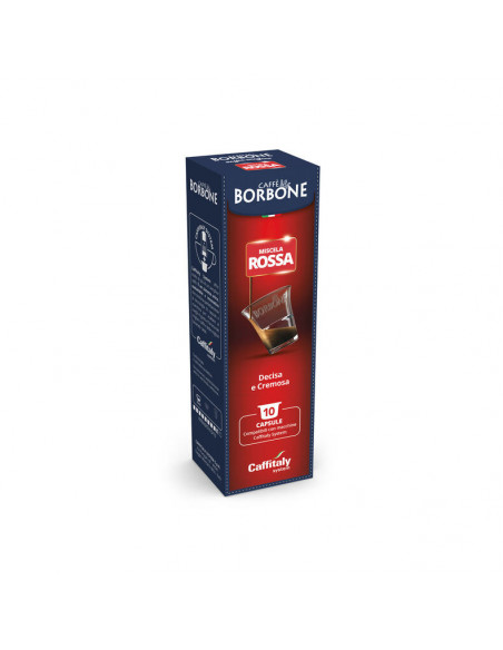 480 capsules compatible Caffitaly - Rossa Blend - Borbone