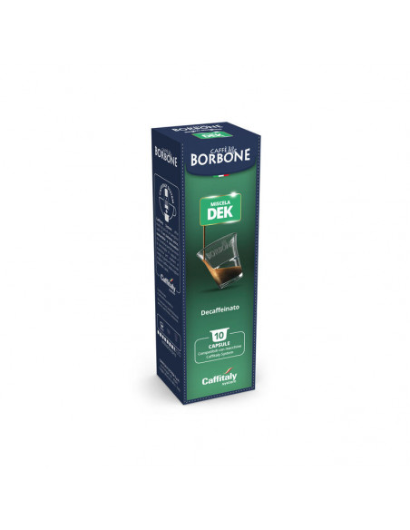 480 capsule compatibili Caffitaly - miscela Dek - Borbone