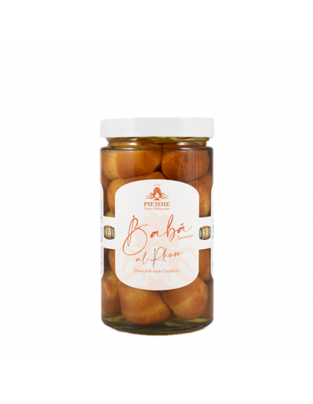 Babà al Rum in vasetto 600 gr