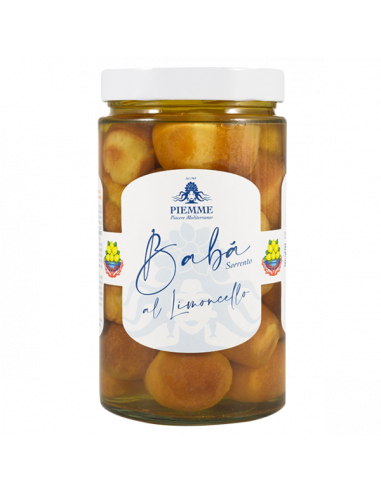 Babà al Limoncello in vasetto 600 gr