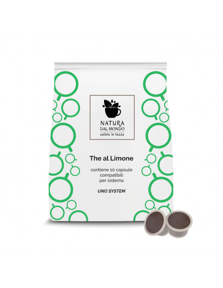 100 capsule compatibili UnoSystem The limone NEUTRO