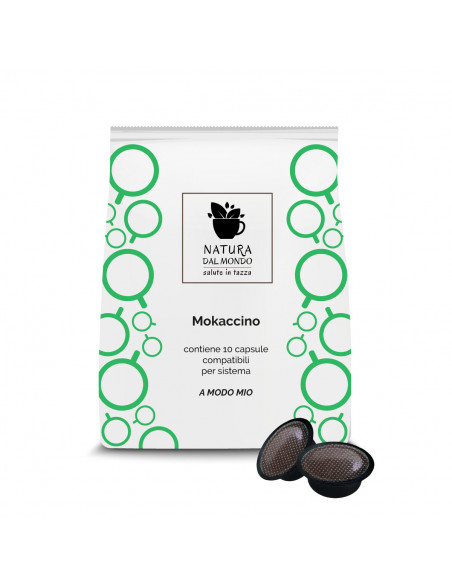 100 Capsule compatibili Lavazza a Modo mio Mokaccino