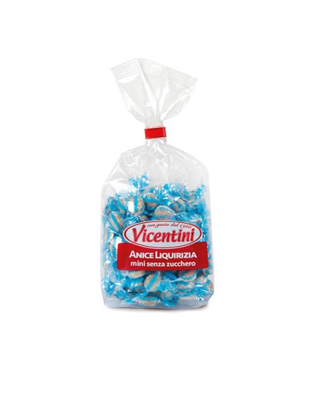 Caramelle VICENTINI Tisanina anice finocchio liquirizia - 150 gr