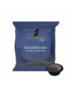 100 capsules compatible A Modo Mio Decaffeinated - Sovrano