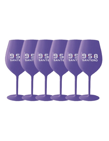 6 Calici Santero - Viola