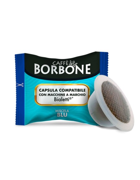 100 Capsules Mixture Blu compatible Bialetti - Borbone