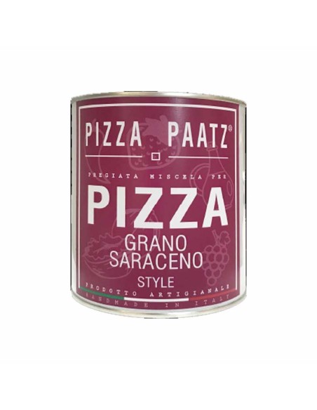 Preparato per pizza grano Saraceno - Latta 480gr