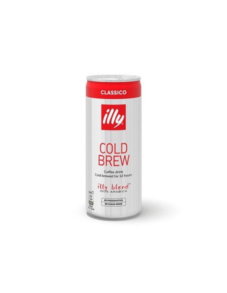 12 lattine Illy Cold Brew Classico