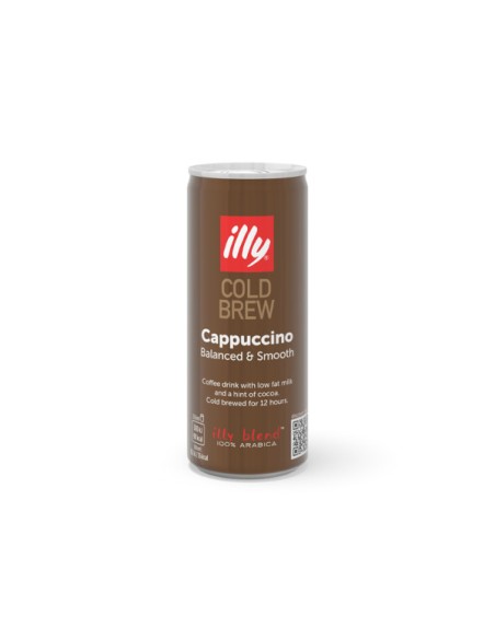 12 lattine Illy Cold Brew Cappuccino