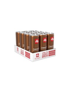 12 cans Illy Cold Brew Cappuccino 2