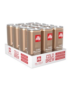 12 cans Illy Cold Brew Latte Macchiato 2