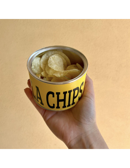 LA CHIPS - Patatine chips in barattolo da 40 gr