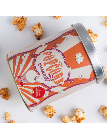 POP-CORN CARAMELLO - Barattolo da 60 gr