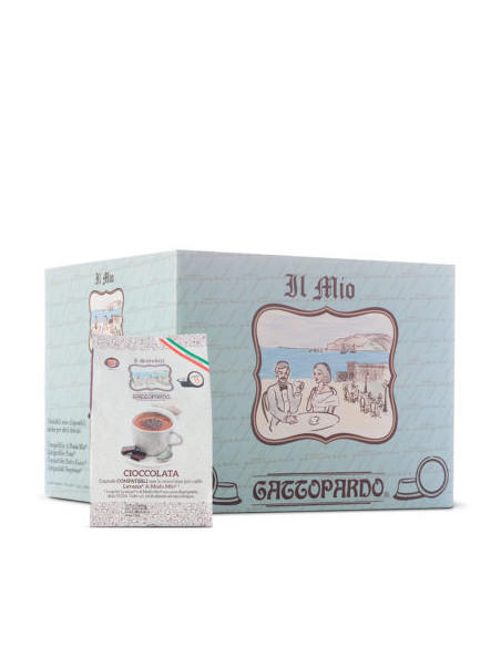 128 Capsule Cioccolata compatibili A Modo Mio - Toda