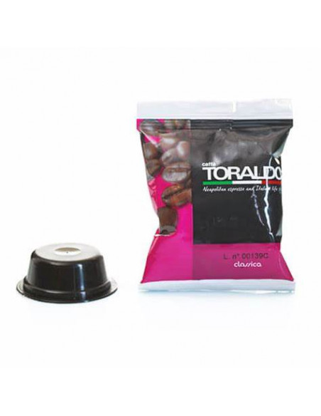 100 capsules compatible A Modo Mio mixture Classica - Toraldo
