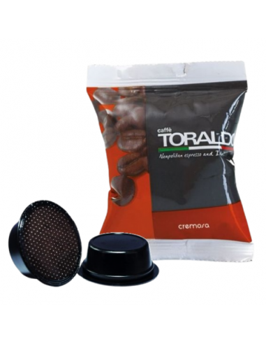 100 capsules compatible A Modo Mio mixture Cremoso - Toraldo