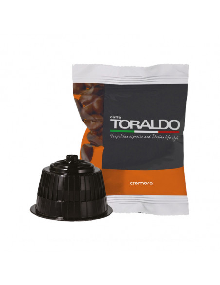 100 capsule compatibili Dolce Gusto miscela Cremosa - Toraldo
